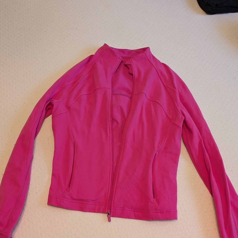 Lululemon Define Jacket size 8 pink